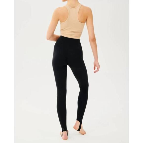 NEW SPLITS59 river high waist airweight stirrup leggings in black - Picture 4 of 6